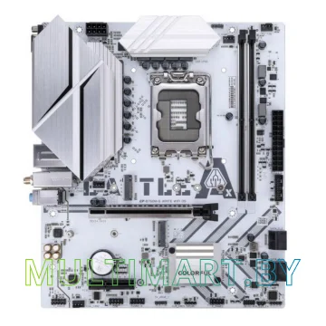Материнская плата Colorful Battle-AX B760M-G White WiFi D5 V20